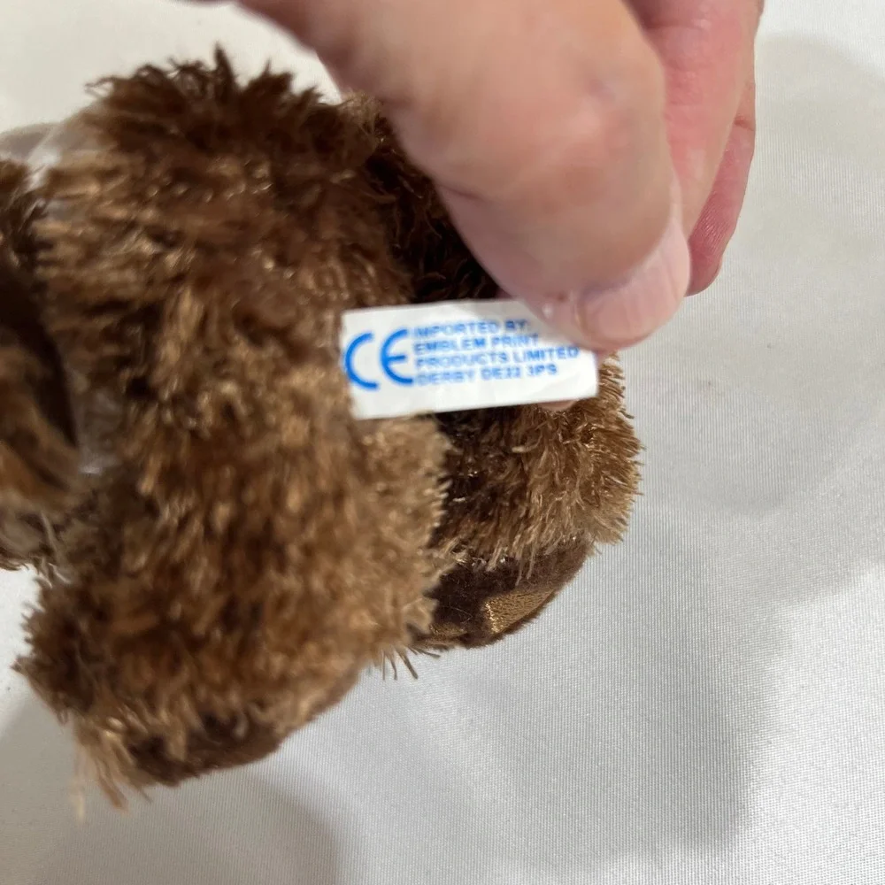 Royal Caribbean Plush Teddy Bear Small Brown Independence of the Seas Vintage